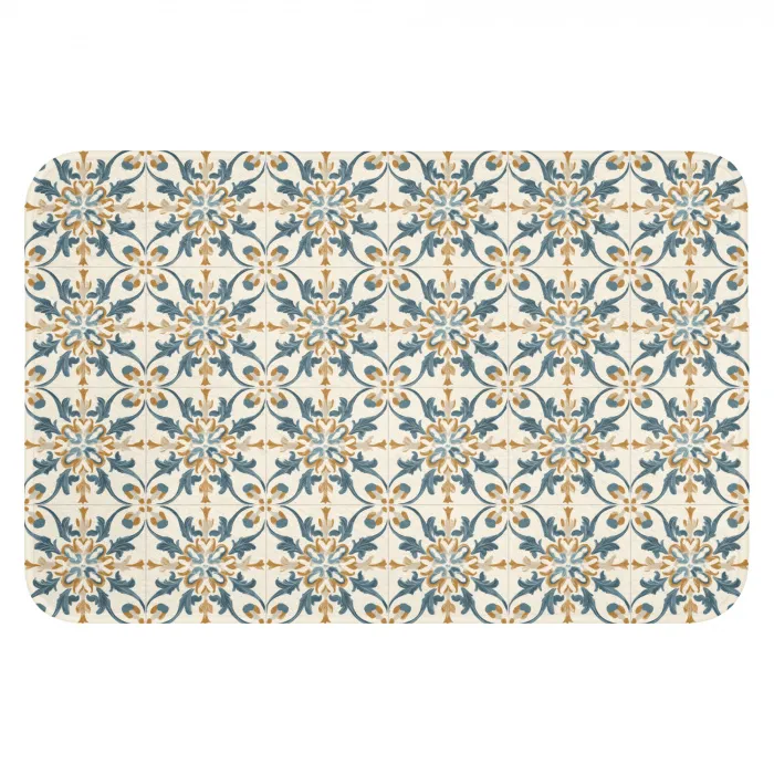 Patroon - Klassiek - Kleurrijk WCmat klein 1009 -3d
