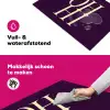 Oh hi - Paars - Minimalistisch Inductie beschermer vinyl 3mm klein -wsfeer6_website