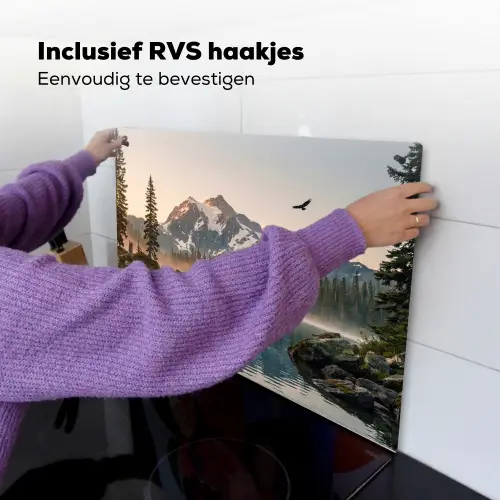 Bergen - Water - Bomen Inductie beschemer met haakjes klein -ky-ophangen-nl