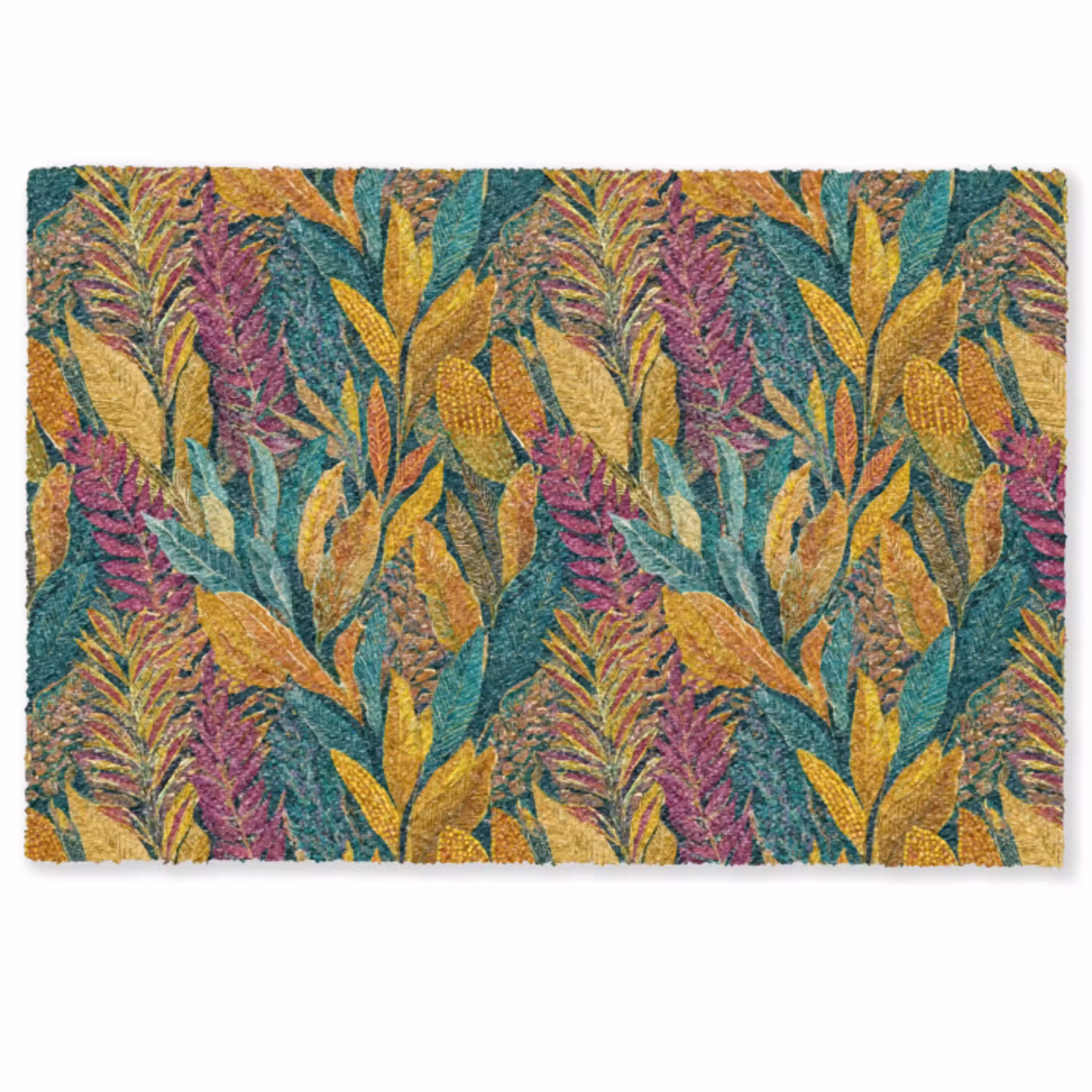 Tropische - Botanisch - Patroon - Kleurrijk - Exotisch Deurmat klein 898 -zkaufland3d