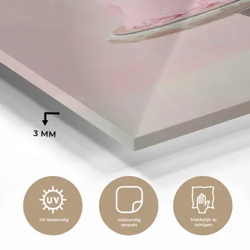 Taart - Pink - Cherry plexiglas 5mm klein -sfeer2
