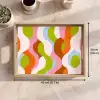 Abstract - Vormen - Roze Dienblad Rechthoek middel -USP_FormaatEN