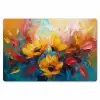 Bloemen - Zonnebloemen - Kunst - Geel Placemat vinyl groot -zzsfeer1_Kitchenyeah-website