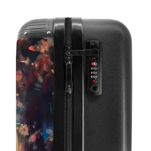Vlindermerrie NBS - Handbagage koffer - Kinderen Unisex middel -slot