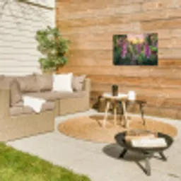 Vingerhoedskruid - Bloemen - Tuin Tuinposter op houten frame 2 cm dik klein -sfeer2