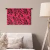 Roze - Slang - Motief Wandkleed katoen klein 269 -sfeer4