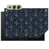 Deco - Waaier - Blauw Inductie beschemer met haakjes klein 777 -3d