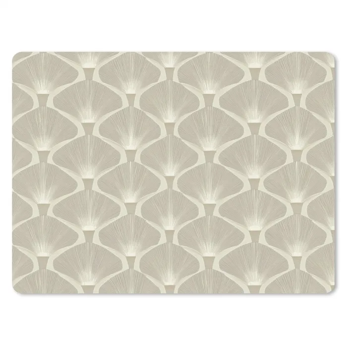 Paneel - Ginkgo - Zand muismat rubber klein 262 -3d