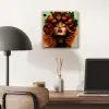 Vrouw - Aardbeien - Kroon aluminium wit klein -sfeer5