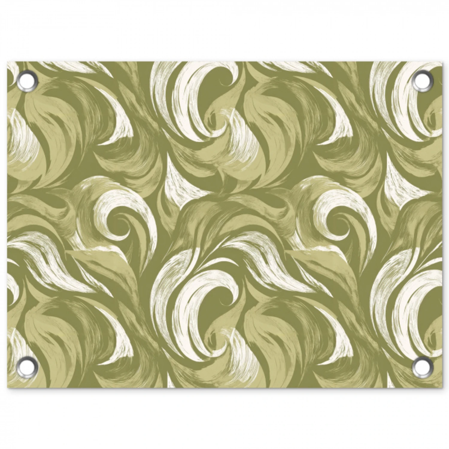 Abstract - Textuur - Groen tuinposter los doek klein 239 -3d
