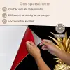 Ananas - Zwart - Goud - Luxe keuken achterwand spatscherm klein -spatscherm_NL