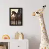 Harmonie - Ruiter - Zon fotolijst zwart zonder passe partout klein -usfeer4_kinderkamer