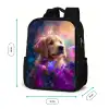 Rudy Retriever Rugzak - Zwart middel -productfoto_formaten