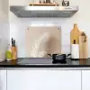 Veer - Minimalistisch - Roze Inductie beschemer met haakjes middel -sfeer2