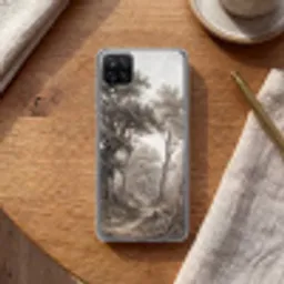 Natuur - Bos - Eik Telefoonhoesje Samsung Galaxy A12 klein -sfeer1