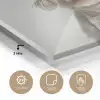 Hond - Wit - Kok plexiglas 5mm klein -sfeer2