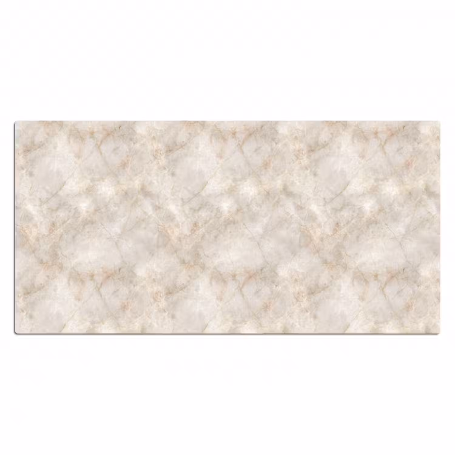 Schreibtischunterlage - Hellbeige - goldbraune Adern - Marmor