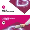 I liked it so it's mine - Neon hart - Roze Inductie beschermer vinyl 3mm klein -wsfeer6_website