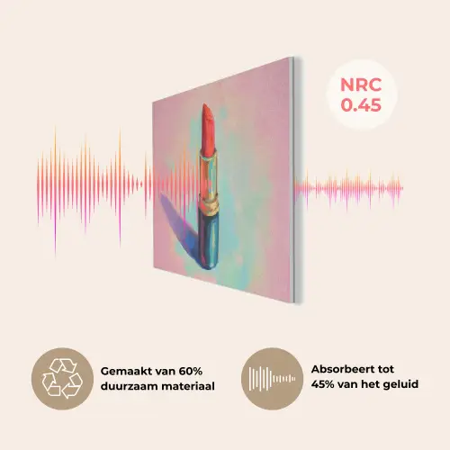 Lippenstift - Rood - Penseelstreken PET vilt klein -USP_NL