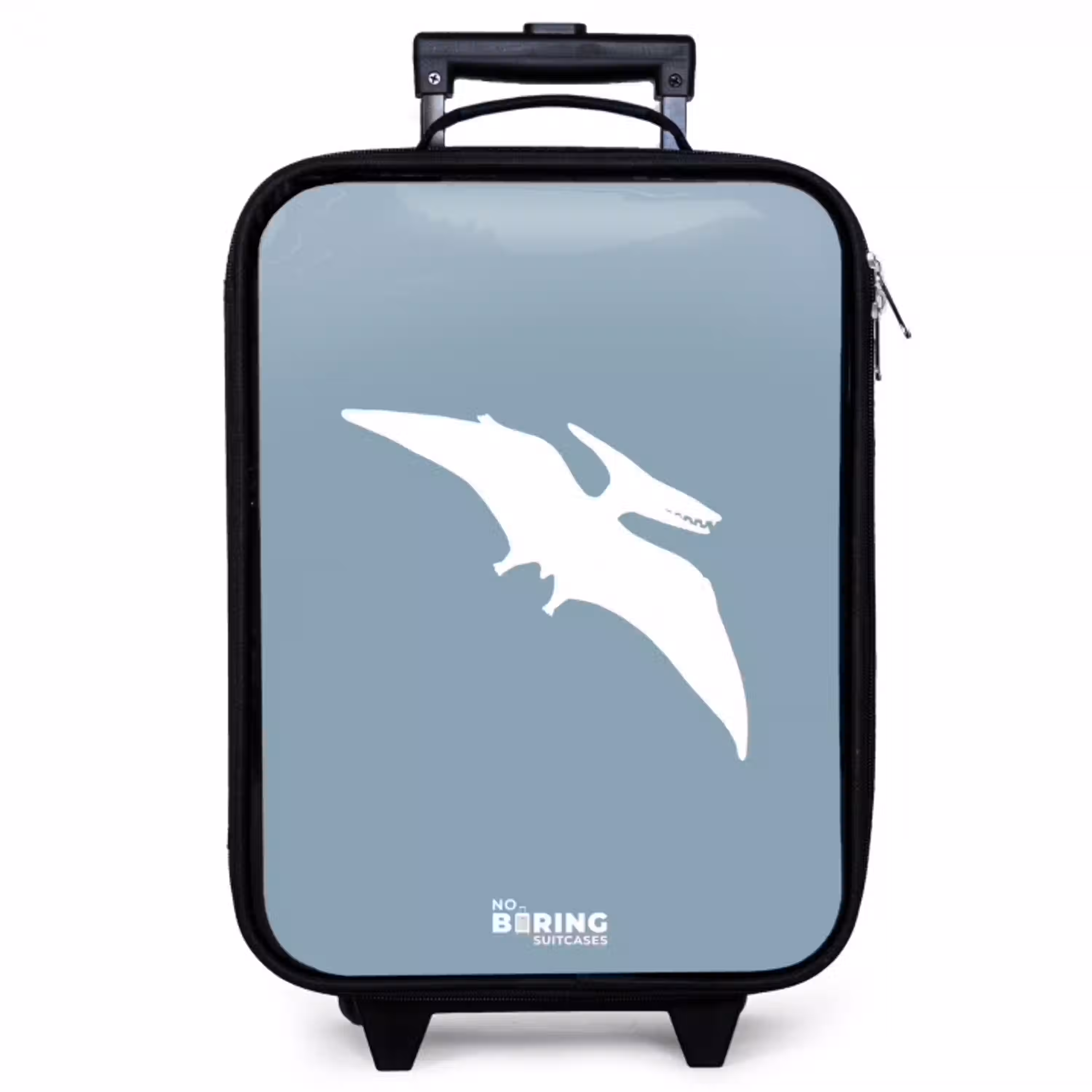 Blauw met Pteranodon dino Kinderkoffer - Zwart klein -zzz_website3d