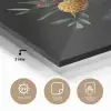 Sierlijk - Boeket - Bladeren plexiglas 5mm klein -sfeer2