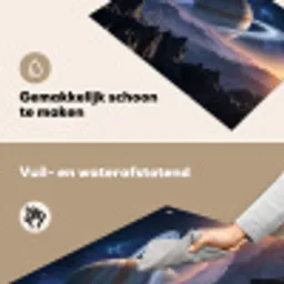 Fantasy - Kosmos - Landschap Inductie beschemer met haakjes klein -ky-schoon-nl