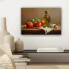 Tomaten - Olijfolie - Stilleven canvas 2cm klein -sfeer6