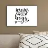 Jongens - Moederdag - Quotes canvas 2cm klein -sfeer3