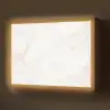Zalmroze - Marmer - Aders Light Box met batterij (Wandlamp) middel 907 -z3d_website
