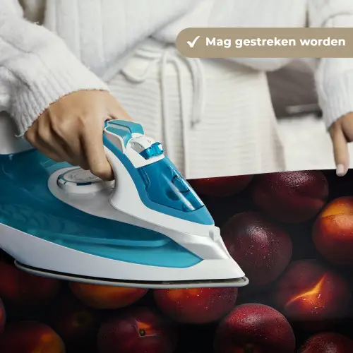 Fruit - Close up - Nectarines Wandkleed katoen klein -sfeer9