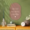 Spreuken - Thuis is het plekje waar de liefde woont - Quotes Wandcirkel Ovaal Forex klein -sfeer2