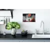 Jongen - Ballonnen - Gebouwen - Kunst Muursticker klein -keuken