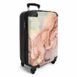 4 NBS - Handbagage koffer - Unisex middel -productfoto_3d