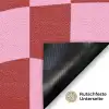 Furture - Geblokt - Rood Deurmat klein -antislip_DE
