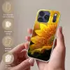 Zonnebloem - Dauwdruppels - Geel - Zonlicht Telefoonhoesje iPhone 17 Pro Max klein -sfeer3_NL