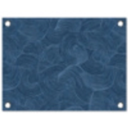 Golven - Textuur - Patroon - Blauw tuinposter los doek klein 239 -3d