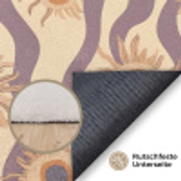 Bohemian - Vibe - Lavendelpaars Vloerkleed Rechthoek klein 1091 -uniquesellingpoint_antislip_DE_DE