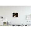 Vaas met bloemen - Schilderij van Rachel Ruysch textielposter latten blank klein -kinderkamer