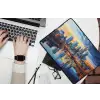 Zonsondergang Frankfurt - Stad - Skyline - Water laptophoes neopreen klein -bureau