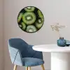 Kiwi - Fruit - Groen Fotolijst rond zonder passe partout klein -sfeer2