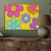 Bloemen - Illustratie - Kleurrijk PET vilt klein -sfeer2
