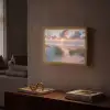 Zonsondergang - Zee - Strand - Duinen - Natuur Light Box met batterij (Wandlamp) middel -sfeer1