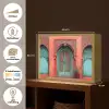 Lantaarn - Deur - Turquoise Light Box met batterij (Wandlamp) middel -USP_websiteoverzichtNL