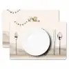 Wilde dieren - Safari - Pastel kleuren - Watercolor - Vliegtuig Placemat vinyl groot -zzsfeer2_Kitchenyeah-website