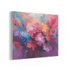 Bloemen - Roze - Watercolor - Kunst PET vilt klein -3d