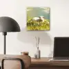 Schaap - Weide - Groen aluminium wit klein -sfeer5