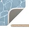 Organisch - Patroon - Blauw Badmat klein 997 -USP_AntislipDE