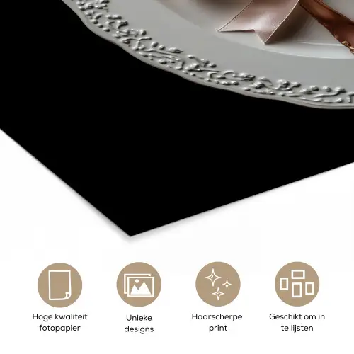 Rose - Strik - Bestek poster papier klein -closeup_NL