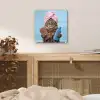 Kat - Handdoek - Washand - Zeep plexiglas 5mm klein -sfeer4