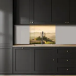 Landschap - Toscane - Ochtendlicht keuken achterwand 2 middel -sfeer1